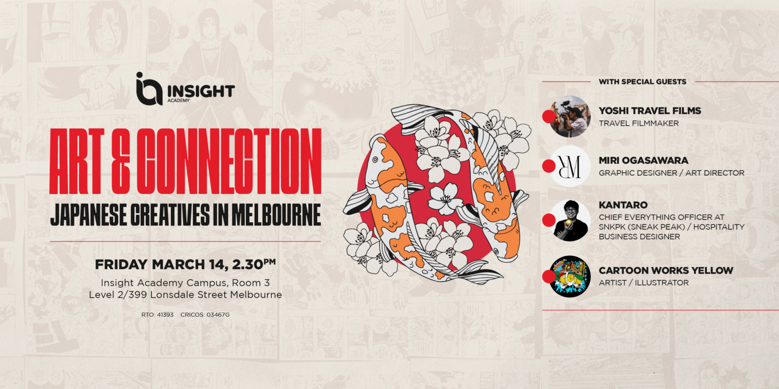 ART & CONNECTION | Japanese Creatives in Melbourne - Insight Academy